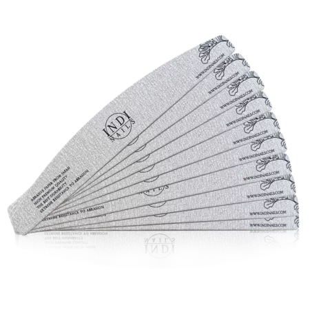 Deluxe premium Zebra Halfmoon file 100/180 NEW -10 pcs.