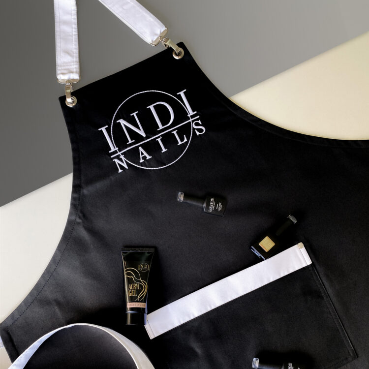 Apron with lodo- Gretta Graphite