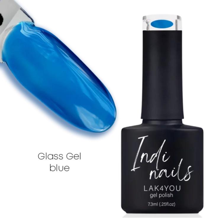 Glass BLUE vitrage - Gel Lack ( TPO free )-7,3 ml (TPO frei)